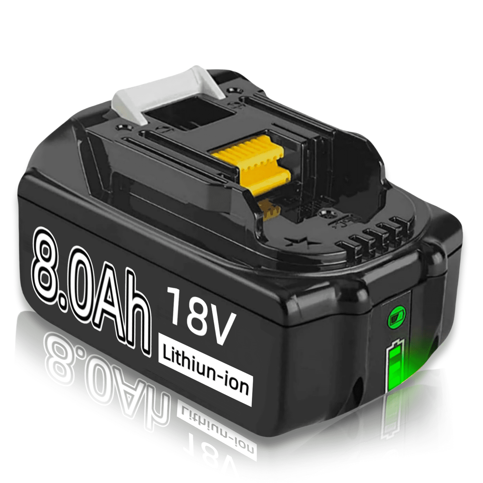 Makita 18V Lithium Ion Battery Replacement, 2 Pack, 3.0Ah BL1830B