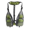 thumbnail image 3 of Polyester Fishing Vest Professional Free Size Stylish Breathable Strap Fine Material; The Adjustable Multi-pockets Fish Vests Accessories Green, 3 of 9