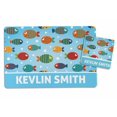 thumbnail image 1 of Printtoo Fish Print Personaized Gift For Kids Placemat & Coaster Set For Girls,Boys Gift,Christmas Gift-8x11.5 Inch, 1 of 5