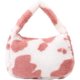 thumbnail image 1 of LHSHID Women Tote Bag Small Cozy Fuffy Faux Fur Plush Handbag Trendy Quilted Casual Winter Soft Purse, 1 of 6