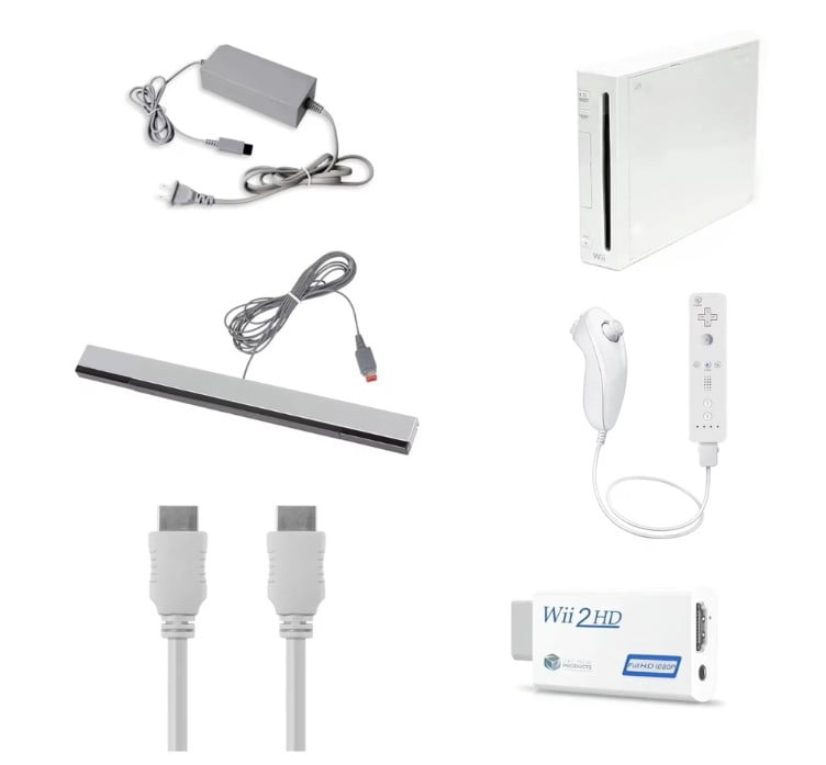 Nintendo Wii - Video Game Console System - Blue - Walmart.com