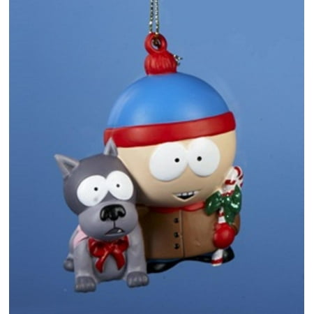 3 quot south park stan with sparky the dog christmas ornament 3 quot south park stan with sparky the dog christmas ornament
