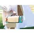 thumbnail image 3 of Outdoor Picnic Blanket Oxford Cloth Waterproof Picnic Mat Handy Portable Picnic Blanket Camping Blanket Picnic Mat Beach,Camping Travel 78x78in Camping Blanket, 3 of 9