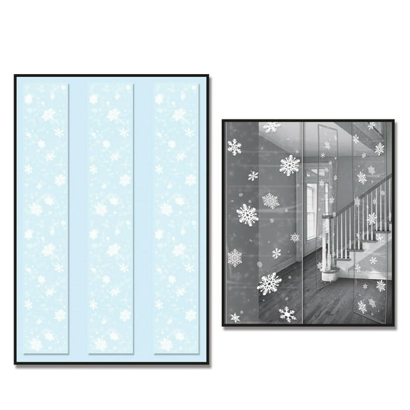 36 Pack Beistle Christmas Snowflake Party Panels