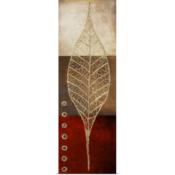 Great BIG Canvas | Rolled Patricia Pinto Poster Print entitled Fossil Leaves II