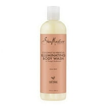 Shea Moisture Coconut and Hibiscus Illuminating Body Wash, Dull Skin, 13 Oz