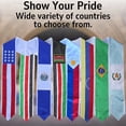 thumbnail image 5 of Del Mex Embroidered Graduation Stole Sash Lei for High School & College Graduates (Brazil), 5 of 5