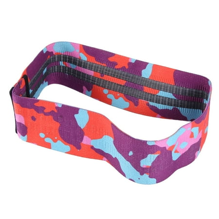 

Ieegkit Latex Slip Cotton Bands Booty Elastic Bands Exercise for Thigh Hips Glutes Bridge Fitness Camouflage Orange