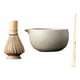 thumbnail image 2 of Juego de Matcha, batidor y soporte, herramientas para hacer té, herramientas para la del té, juego de utensilios chinos para cuenco blanco, 2 of 9