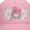 thumbnail image 4 of My Melody Character In Window Women's Pink Baseball Cap, 4 of 6