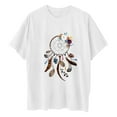thumbnail image 2 of FINALGANG Womens Short Sleeve Crewneck TShirts Cartoon Black Cat Graphic Print Casual Loose Fit Lightweight Tees For Casual Daily Wear Pink S, 2 of 4