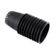 thumbnail image 1 of Haofy Canasta hidropónica de 10 Piezas, Red de Malla ranurada para Trabajo Pesado, macetas de Red para plantación de Labios Anchos, Red para Cultivo de Plantas para orquídeas acuaponicas(Negro) Ecomeon no, 1 of 2
