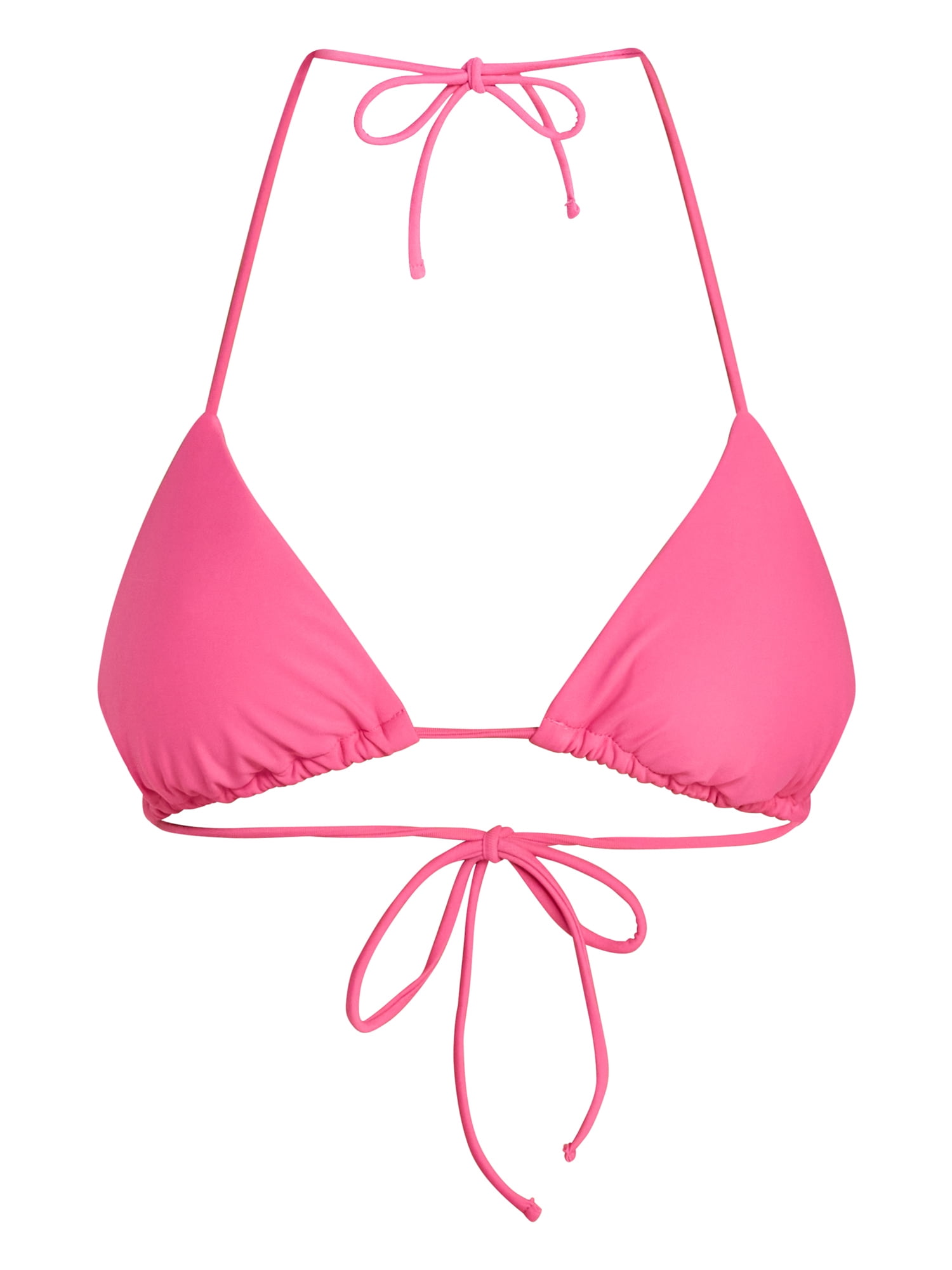 No Boundaries Triangle Bikini Top, Women’s XXS-XXL