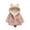Pink, variant on QUYUON Infant Jackets Outerwear Sale Long Sleeve Fleece Jacket Toddler Baby Boys Girls Fleece Windproof Winter Coat Thicken Warm Hoodie Outwear Gray 12-18 Months