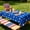 Blue, variant on American Flag Themed Tablecloth for Independence Day Party Decor, Disposable Red White Blue Table Cover for Picnic Decoration, 4th of July Plastic Tablecloth for Outdoor