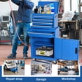 thumbnail image 7 of Seizeen 2-IN-1 Tool Box, 5-Drawer Rolling Tool Chest on Wheels, Garage Tool Cabinet Organizer with Detachable Tool Box, Multifunctional Steel Storage Box for Hair Salon Repair Shop Studio, 7 of 7