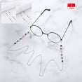 thumbnail image 1 of 2 Pieces Beaded Eyeglass Chains for Women Colorful Beaded Sunglasses Chain, 1 of 7