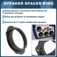thumbnail image 3 of Unique Bargains Speaker Spacer Ring Tweeter Speaker Spacer Adator for FORD FOCUS 2004-2010 2 Set, 3 of 7