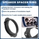 thumbnail image 3 of Anillo Espaciador de Altavoz Unique Bargains Adaptador de Altavoz Tweeter para FORD FOCUS 2004-2010 2 Juegos, 3 of 7