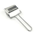 thumbnail image 1 of Coupe-nouilles Manuel Rouleau de Pâte Machine à Pâtes Fraîches en Acier Inoxydable, 1 of 5