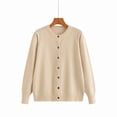 thumbnail image 4 of Cardigan Womens Button Up Sweaters Long Sleeve Solid Color Cardigan Jackets, 4 of 4