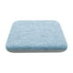 thumbnail image 2 of Cojín antideslizante para silla de comedor de 34 cm | Cojín de lino con relleno de esponja | Comodidad ergonómica para casa, cocina, oficina y coche | Gris claro y azul cielo, 2 of 5