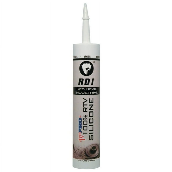 RD PRO Industrial Grade RTV Sealants, 10.1 oz Cartridge, White