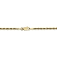 thumbnail image 4 of 14K Yellow Gold 2.75mm Diamond Cut Quadruple Rope Chain 30 Inch, 4 of 5