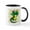 White/Black Inside, variant on CafePress - Baby Dragon Cute Cartoon Mugs - 11 oz Ceramic Mug - Novelty Coffee Tea Cup