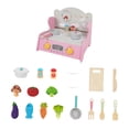 thumbnail image 2 of Juego de cocina para niños, juego de rol realista, juego de simulación, juego de cocina, juguete preescolar Conjunto rosa B, 2 of 9
