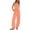 Orange, variant on gakvbuo Strapless Jumpsuit For Women Off Shoulder Summer Rompers 2024 Strapless Pleated Ruffled High Wais Tube Top Wide Leg Palazzo Pants Jumpsuit Casual One Piece Outfits