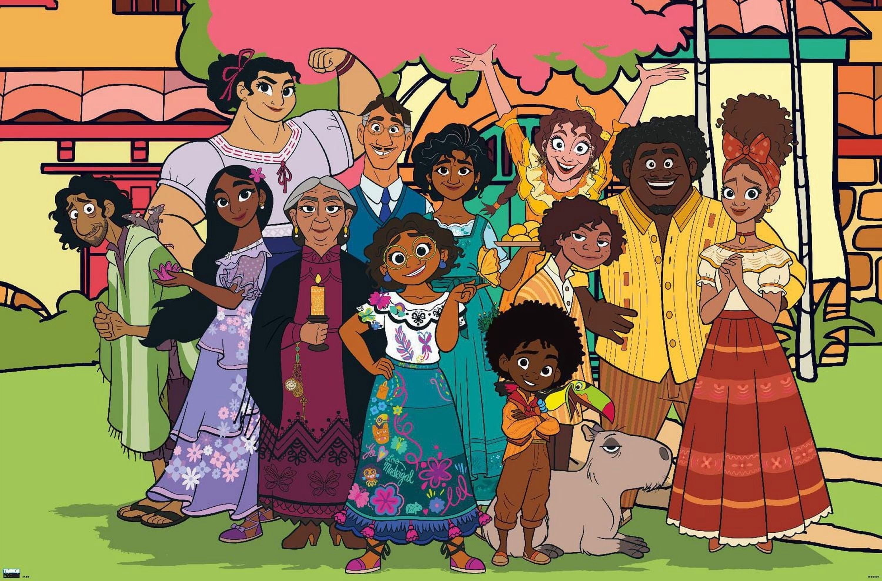 Disney Encanto - Family Wall Poster, 22.375" x 34" Framed