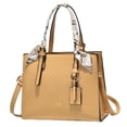 thumbnail image 1 of Bolsos y bufandas de moda, bolso bandolera de cuero artificial para mujer, bolso pequeño y sencillo., 1 of 5