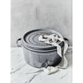 thumbnail image 3 of Staub Cast Iron 2.75-qt Round Cocotte - Graphite Grey, 3 of 8