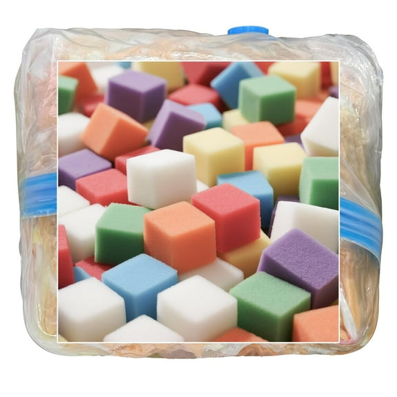 Bean Bag Filler,Shredded Memory Foam 5lbs,Bean Bag Filling Punching Bag Filler Soft Stuffing for Couch Cushion Pillows Dog Bed Stuffed Animals Beanbags Chairs Arts Crafts (5Pounds)