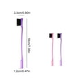 thumbnail image 4 of fastboy Eyebrow Brush Handle Shaping Eyeliner Application Brow Brushes ABS Nylon Faces Powder Eyeshadow Making Blush Makeup Tool Pink, 4 of 7