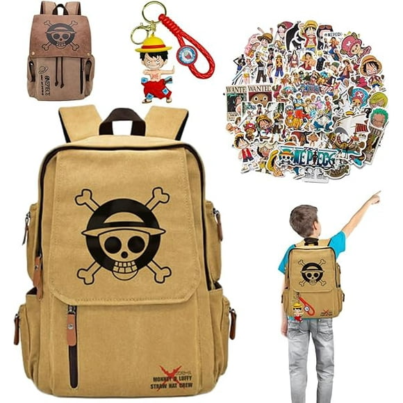 Mochila para Niños Wagada con Llavero y 50 Pegatinas