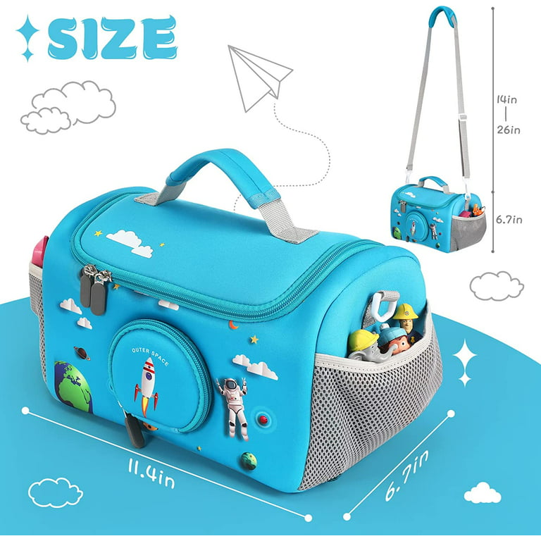 Carrying Case for Toniebox Starter Set Storage Carrier Bag for Toniesbox  Audio Player Carrying Box for Kids Toniebox Accessories Travel Carrying Bag  for Toniebox Blue 