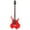 Red, variant on Zimtown 37" Electronic Guitar with Speaker, Strap, Plectrum, Crank, Connecting Wire, Spanner Tool and Beginner Starter Package, 3-Color