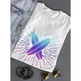 thumbnail image 3 of Crossed Surfing Board T-Shirt Women -Image by Shutterstock, Female Large, 3 of 4