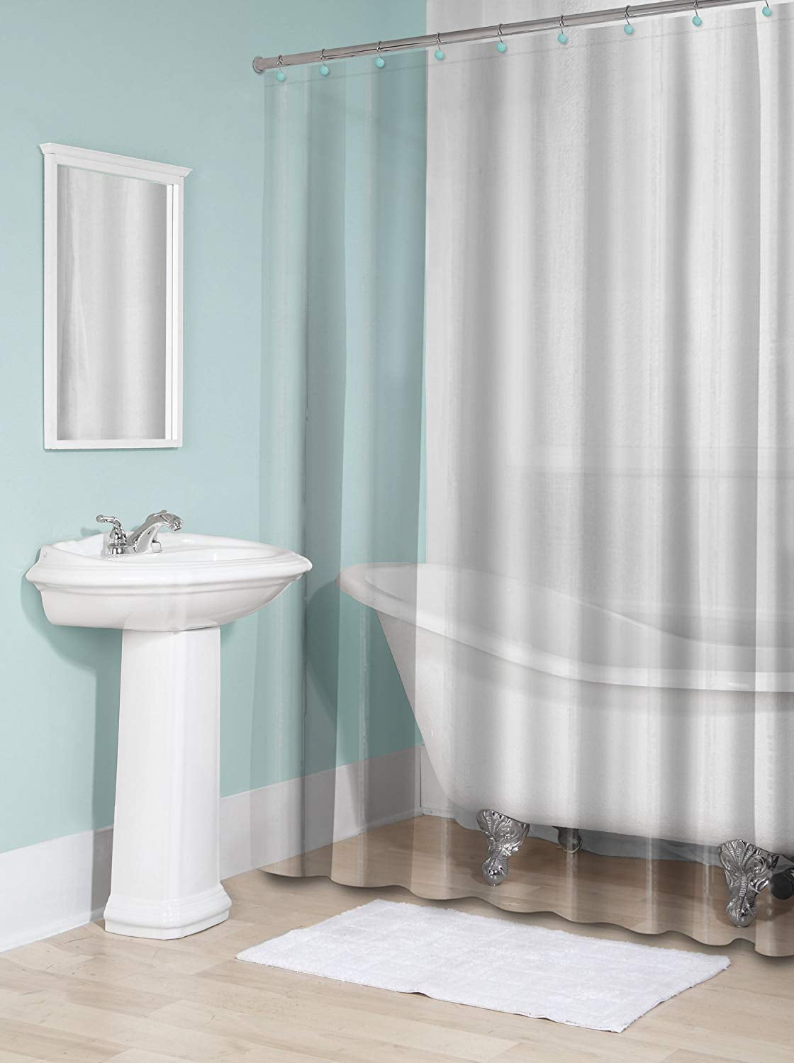 Details about   Lovely Spirit Shower Curtain Bathroom Plastic Waterproof Mildew Splash Resistant 