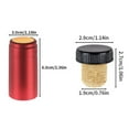 thumbnail image 6 of Twinkseal Wine Bottle Sealer Convenient Wine Sealer Kit with Cork Heat Shrink Sleeves Set of 1 for Home Kitchen Wine Bottle Cork, 6 of 8