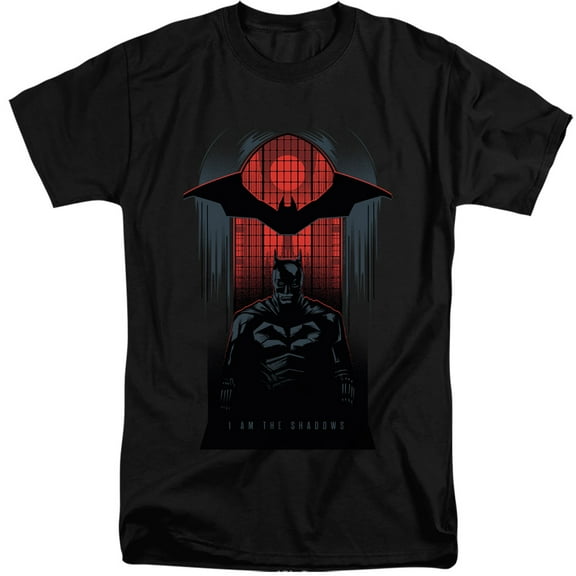 The Batman (2022) I Am The Shadows Unisex Adult Tall T Shirt