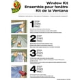 thumbnail image 4 of Duck MAX Strength Heavy Duty Insulating Film Window Kit, 3-Window, 62-Inch x 126-Inch, Indoor, 284351, 4 of 5