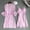 ^Pink, variant on Rigardu Clearance Sale!! Robes for Women Robes Nightdress Underwear Pajamas Women Satin Sleepwear Silk Sleepwear Bathrobe for Women Pink L