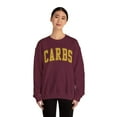 thumbnail image 4 of Carbs Sweatshirt Gifts Crew Neck Shirt Long Sleeve Unisex, 4 of 7