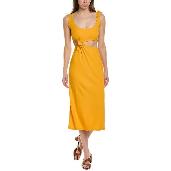 Sandro womens  Sheath Dress, 40, Orange