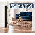 thumbnail image 5 of MONIRIXAR Retractable Baby Gate,71" Extra Wide Mesh Dog Gate, 34" Tall,Black, 5 of 13