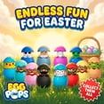 thumbnail image 3 of Juguete interactivo de huevo sorpresa parlante Egg Pops de Kamhi World, 3 of 5