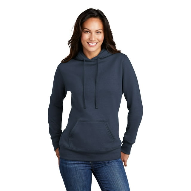 Port & Company Chandail à Capuche en Polaire pour Femmes LPC78H